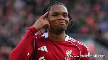 Bayern Munich 'exploring move' for Liverpool star Rio Ngumoha, 17, after breakthrough season