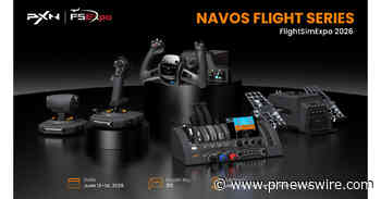 PXN Unveils All-New High-Linearity Modular NAVOS Flight Series at FlightSimExpo 2026