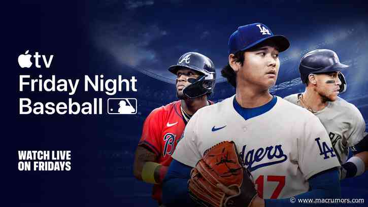 Apple TV and MLB Release July Schedule for 'Friday Night Baseball'