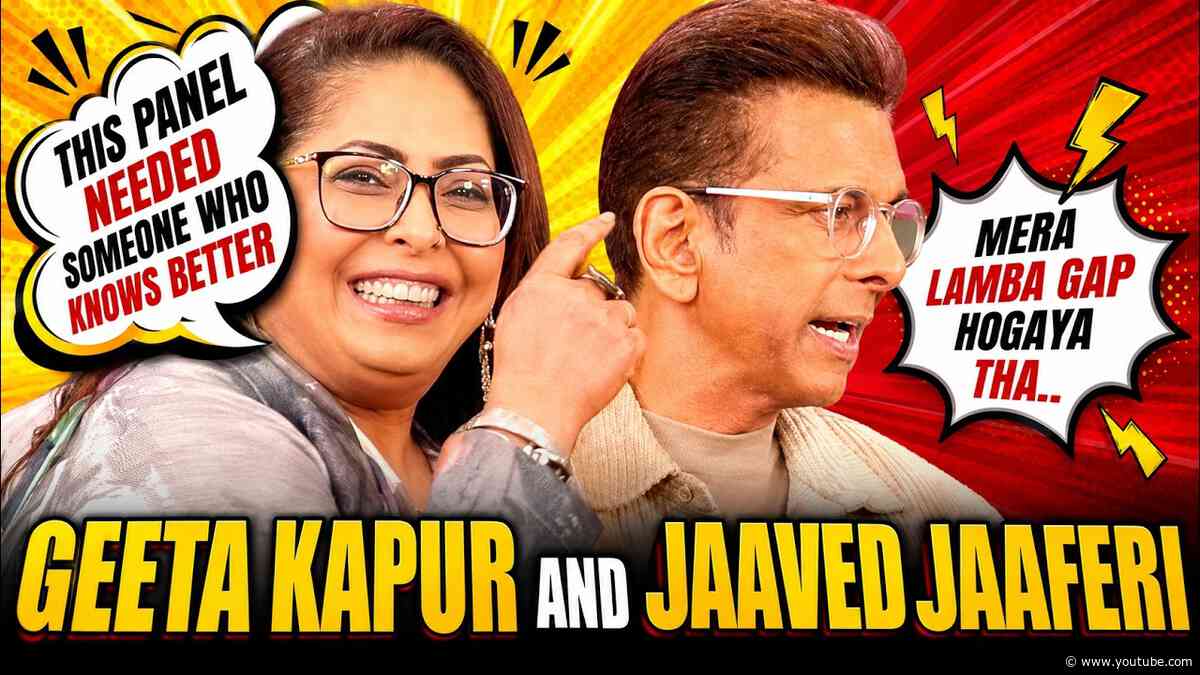 India’s Best Dancer 5: Geeta Kapur and Jaaved Jaaferi Exclusive Interview