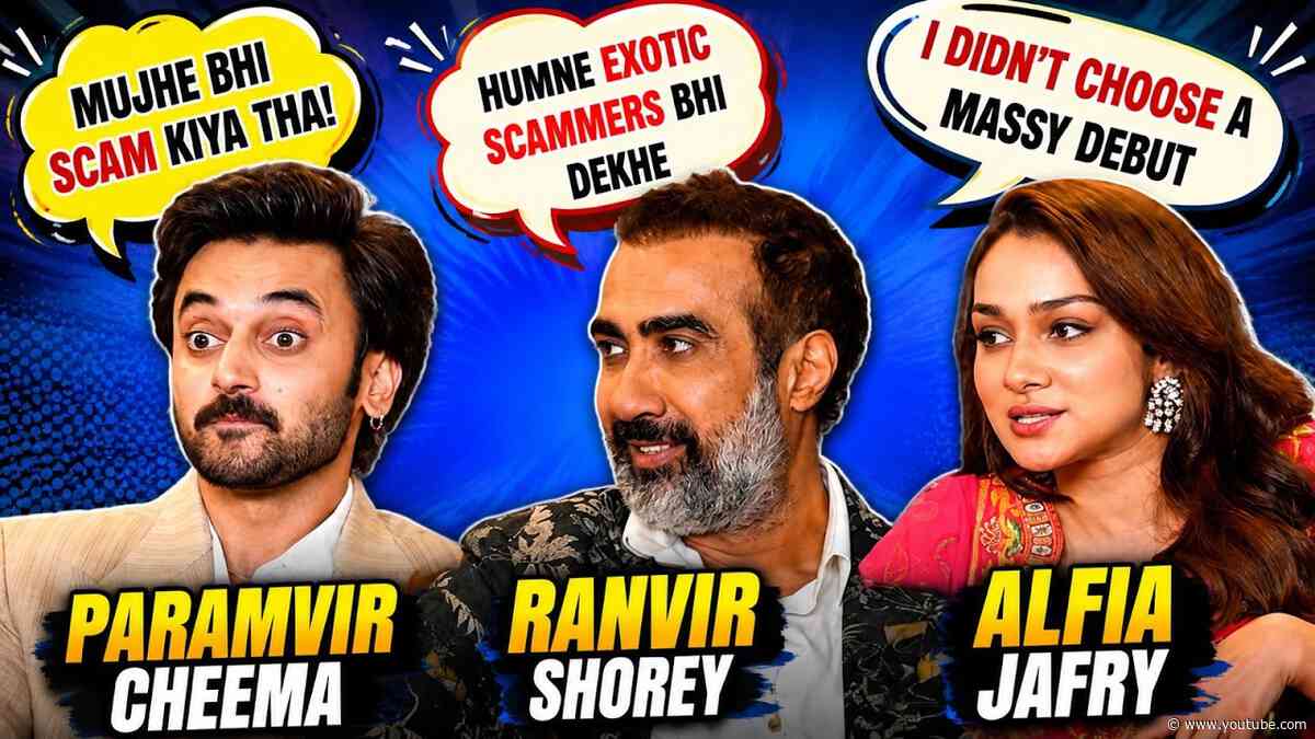 Did The Actors Get SCAMMED themselves like those VIRAL reels? Paramvir, Alfia, & Ranvir Reveal