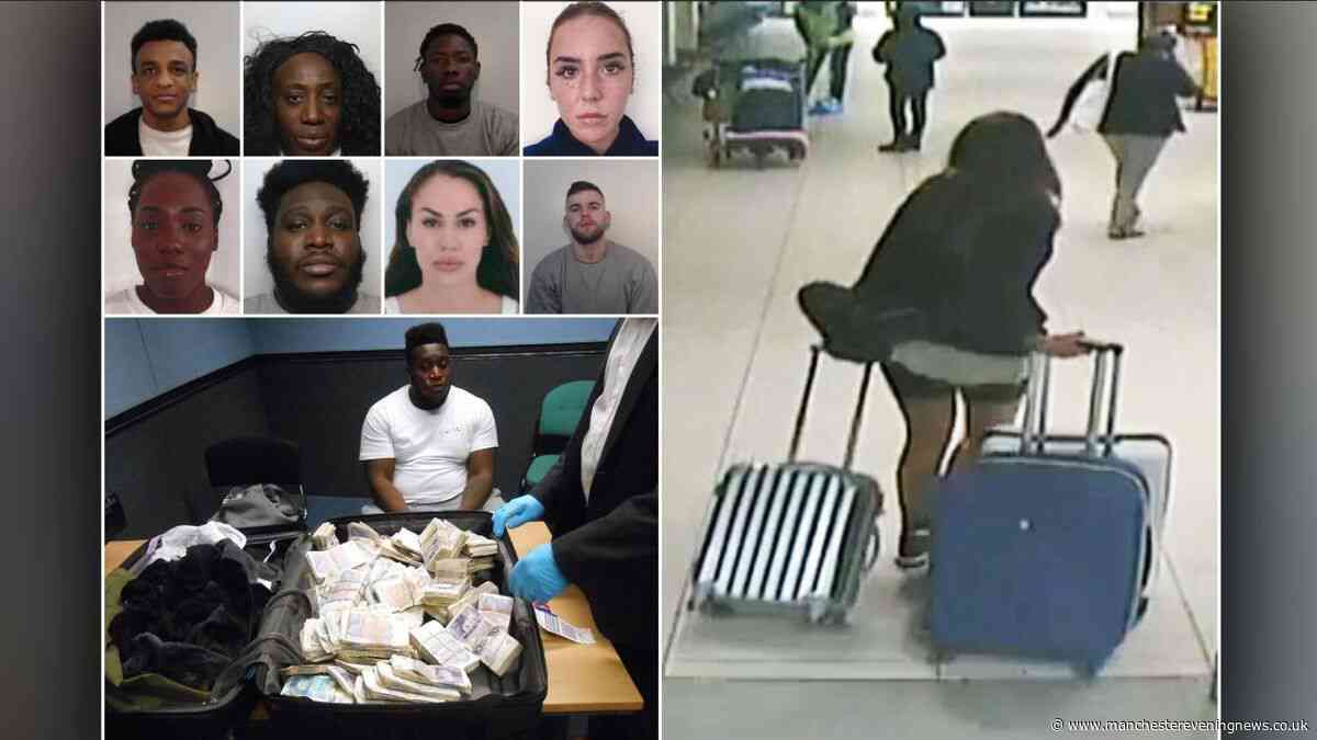 Corrupt Manchester Airport check-in girl helped gang smuggle dirty money worth £30m to Dubai