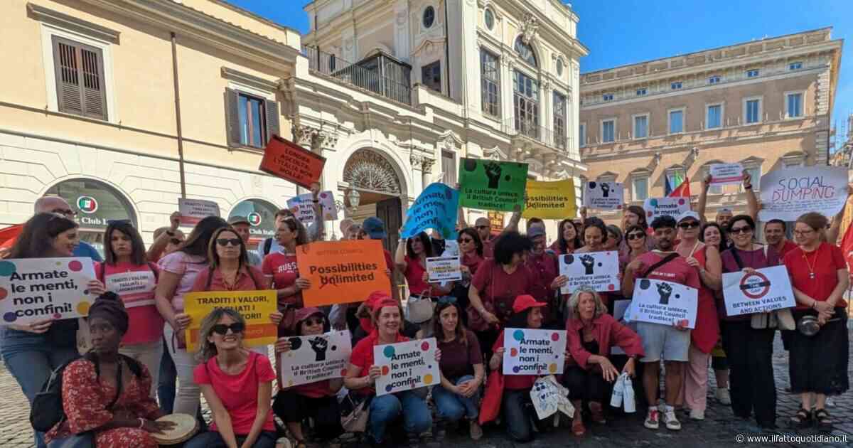British Council Italia: nuovo sciopero il 4 giugno a Roma contro i maxi licenziamenti. Arriva il sostegno dai sindacati inglesi
