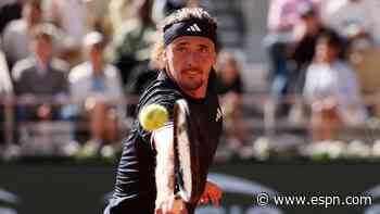 Zverev uses clear path to reach French Open final