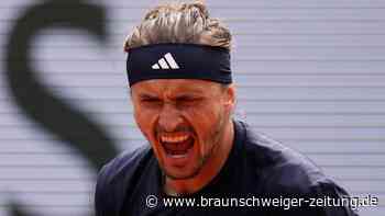 Der Erlösung ganz nah: Zverev schlägt Mensik und steht im Finale der French Open
