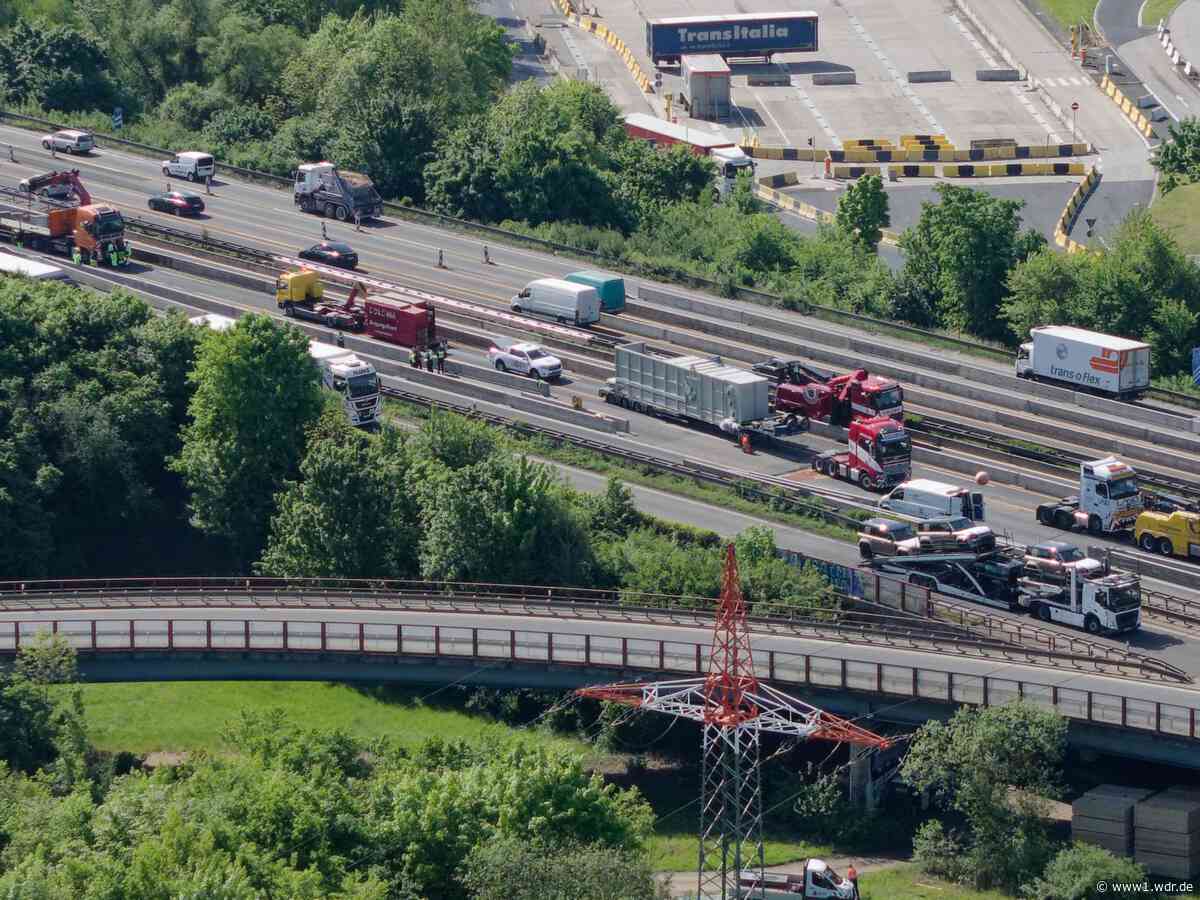 A4 Richtung Olpe wird ab Mittwoch teilweise gesperrt