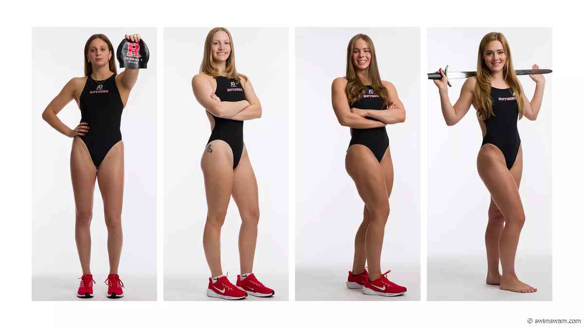 Rutgers Swimming & Diving Names 2026-27 Team Captains