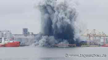 Ukrainische Seedrohne explodiert in rumänischem Hafen
