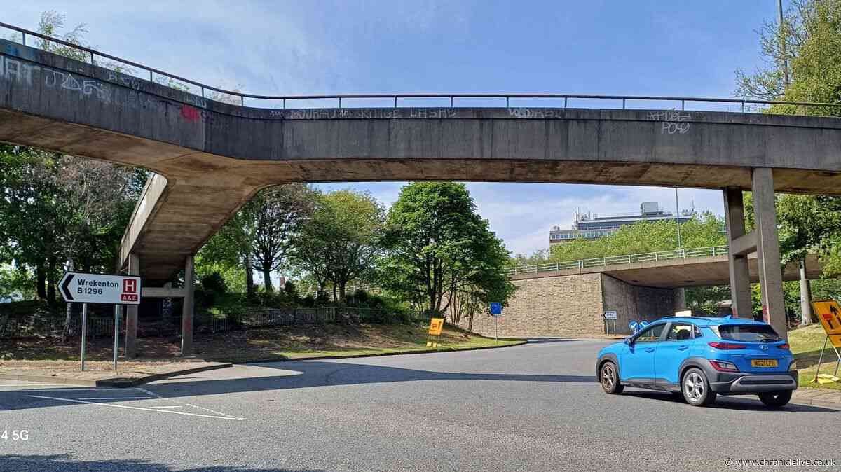 Gateshead traffic chaos warning as roundabouts to close for Flyover demolition works