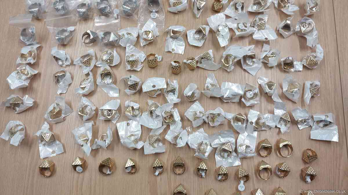 Police seize 99 'pyramid rings' destined for sale at Appleby Horse Fair
