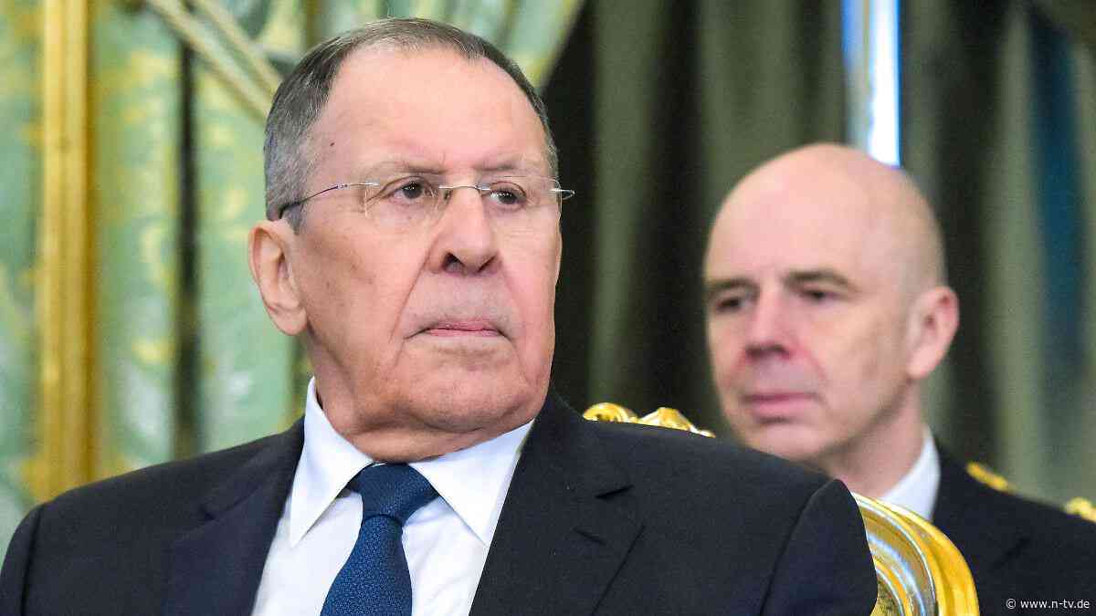 Wut über Rubio-Aussagen: Lawrow spricht plötzlich von "Trumps Krieg" in der Ukraine