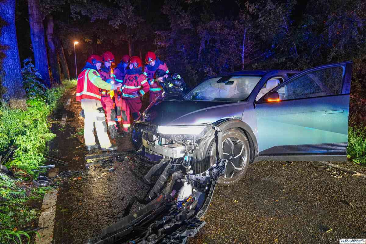 Ernstig eenzijdig ongeval bij Noordlaren