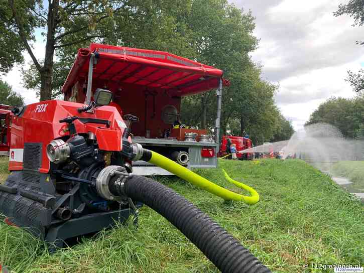 Pako’s Pompservice aanwezig op de 112GroningenDag, daarna stopt hun service