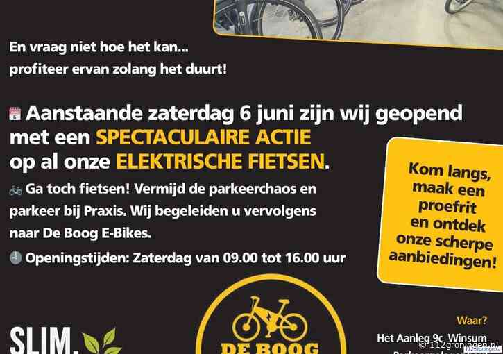 6 juni spectaculaire aanbiedingen bij De Boog E-Bikes