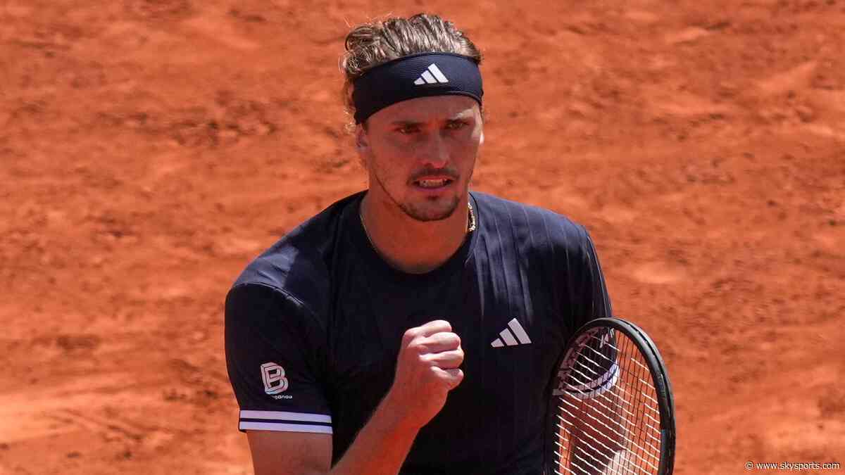 Zverev to face Cobolli in French Open final after Arnaldi withdraws