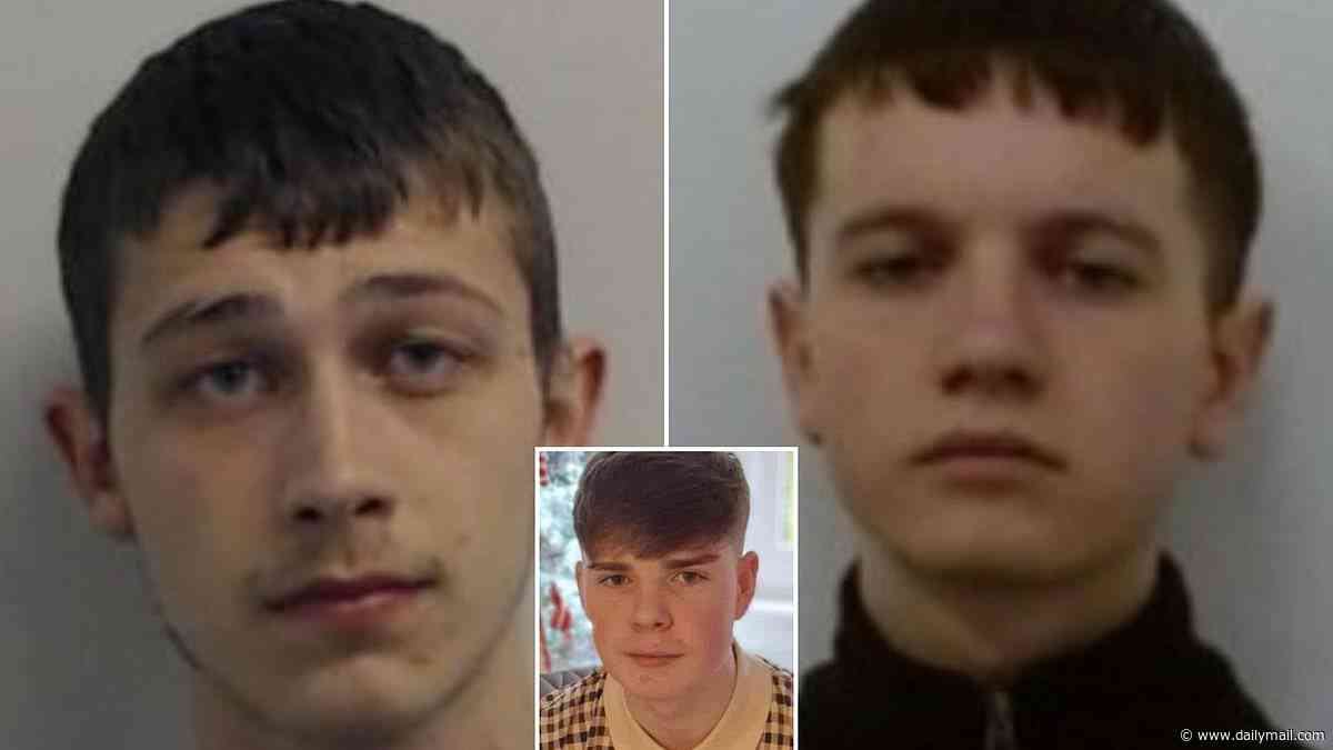 Guilty, the evil thugs who murdered 16-year-old Kayden Moy on a beach... then cuddled and shook hands