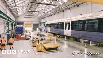 Trains that helped to save rail factory unveiled