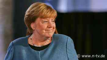 Kleine Stichelei gegen Merz : Ex-Kanzlerin Merkel weist Kritik an Bundesregierung zurück