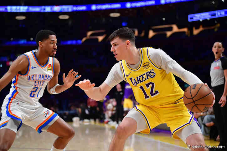 Can Jake LaRavia secure a spot in the Lakers’ future plans?
