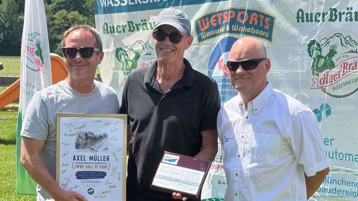 Die höchste Anerkennung: Wasserski-Pionier Axel Müller in die IWWF Hall of Fame aufgenommen