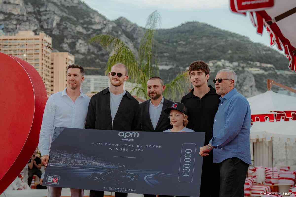 Au Grand Prix F1 de Monaco, la marque de bijoux APM mise sur les talents de demain du sport automobile