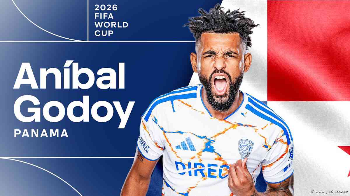 San Diego FC Midfielder Aníbal Godoy Makes Panama 2026 World Cup Roster!