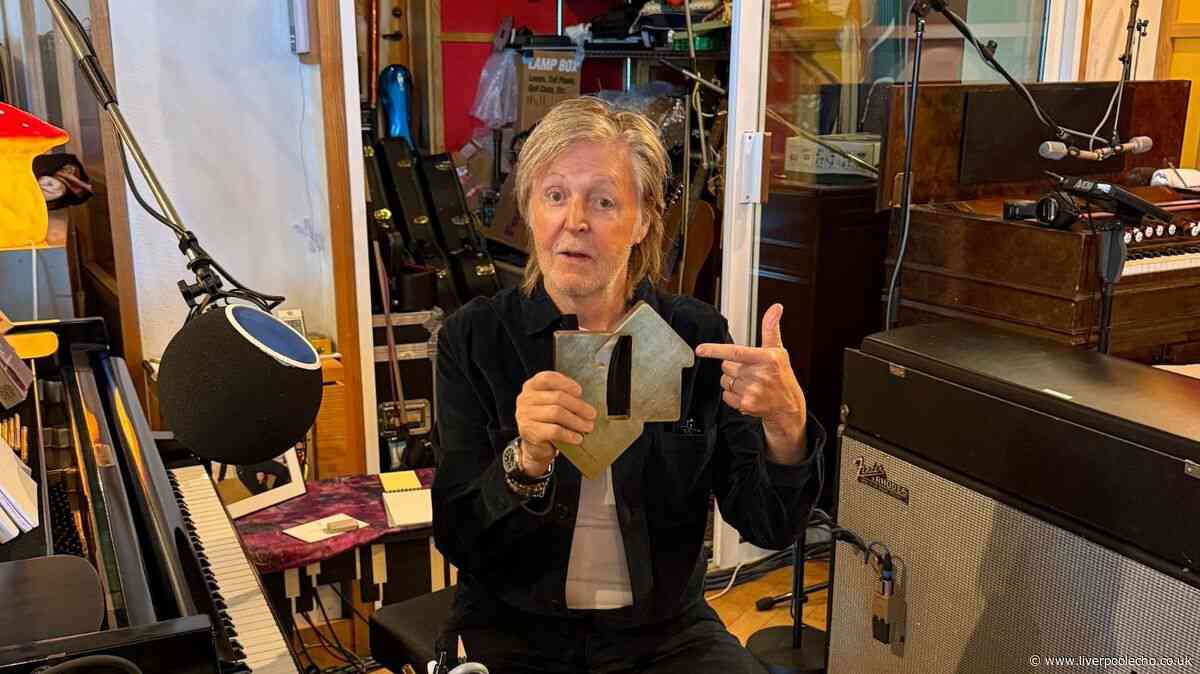 Paul McCartney 'well chuffed' as new album makes chart history