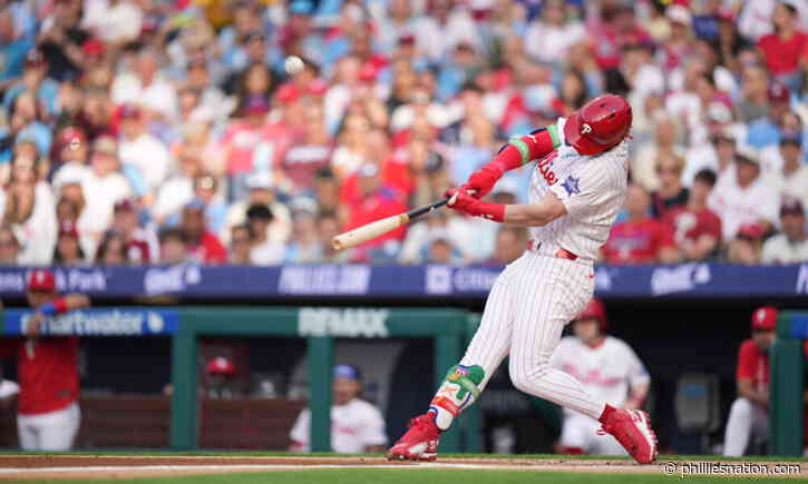 Bryce Harper hits ‘huge’ home run, Phillies offense does just enough to beat Padres