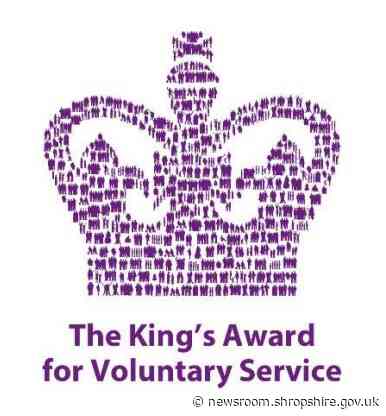 The King’s Award for Voluntary Service Shropshire briefing workshops 2026