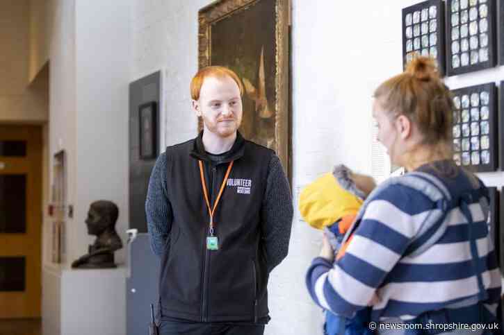 New ‘Summer Sessions’ volunteering programme launches at Shrewsbury Museum & Art Gallery