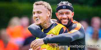 Pijnlijk akkefietje op Oranje-training: Lang schreeuwt het uit na charge Memphis