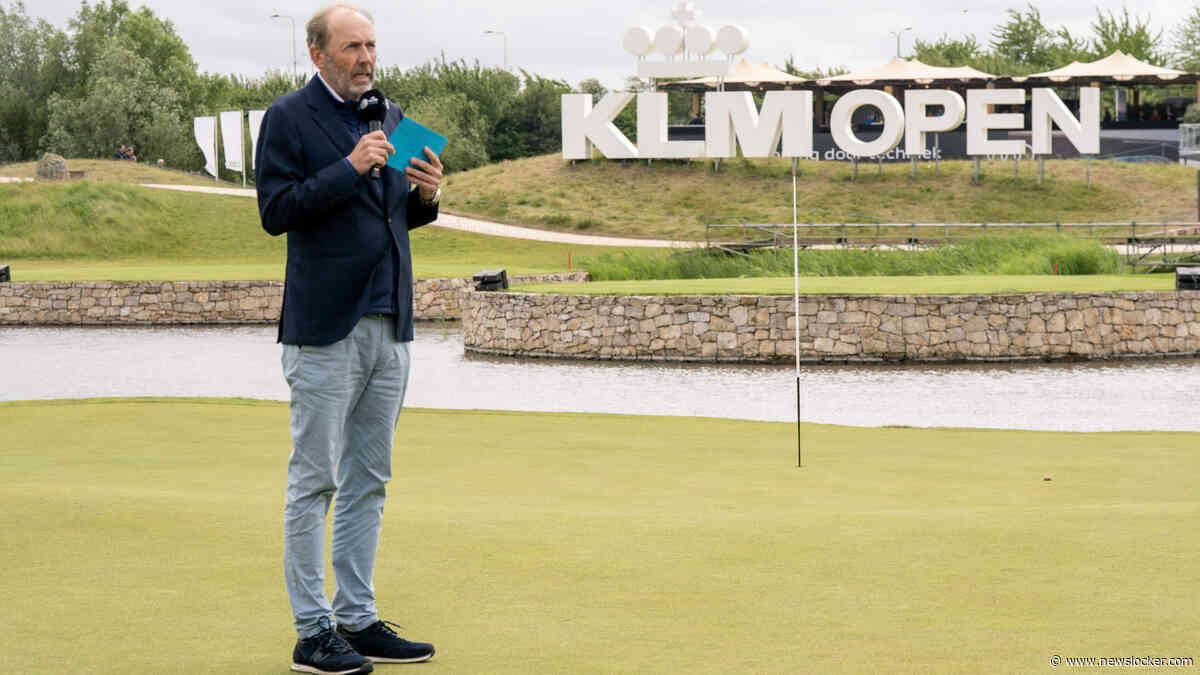 KLM Open-toernooibaas Daan Slooter lacht tanden bloot na valse start: ’Golf is een metafoor voor het leven’