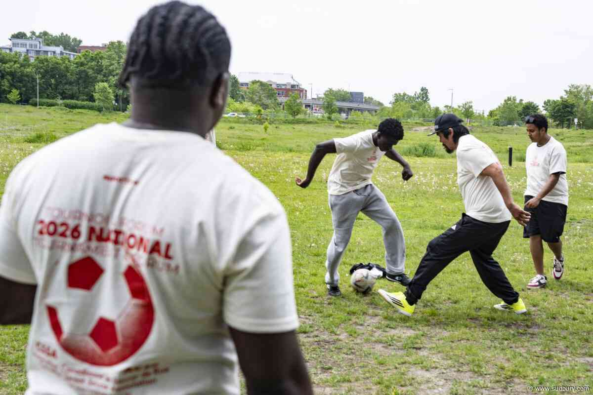 Unhoused soccer players at Montreal tournament say sport changed their lives
