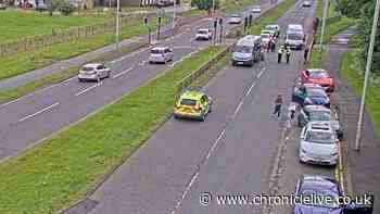 Police latest after Tyneside collision involving car and mobility scooter