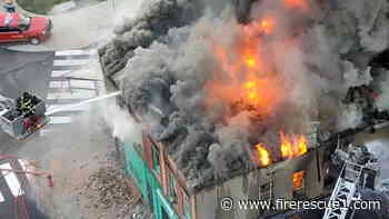 Photo of the Week: Mo. fireground tower attack