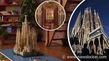 Sagrada Família van Lego nagebouwd om architect Antoni Gaudí te eren