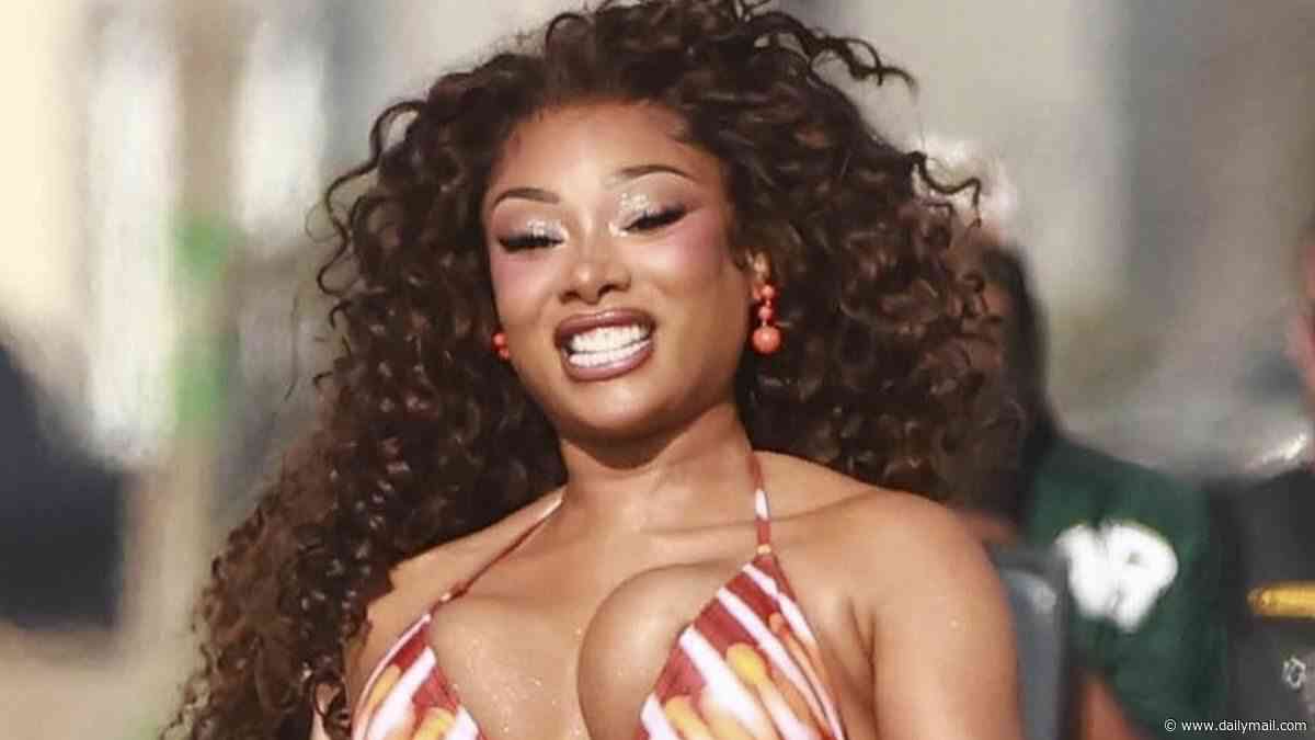 Megan Thee Stallion films guest appearance on Baywatch spinoff... two months after suffering 'extreme exhaustion'