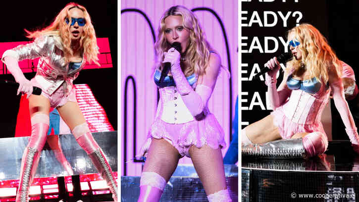 Madonna paralizó Times Square para presentar "Confessions II"
