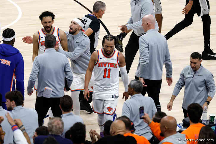 NBA Finals 2026: Fan who made 'vulgar' taunt at Jalen Brunson reportedly can't sit courtside for rest of series