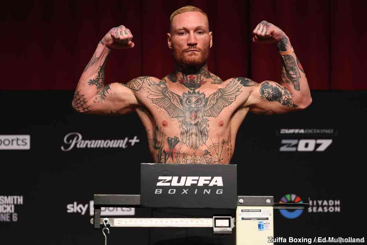 Ryan Rozicki Raises Judge Concerns After Making Weight For Chris Billam-Smith Fight June 6