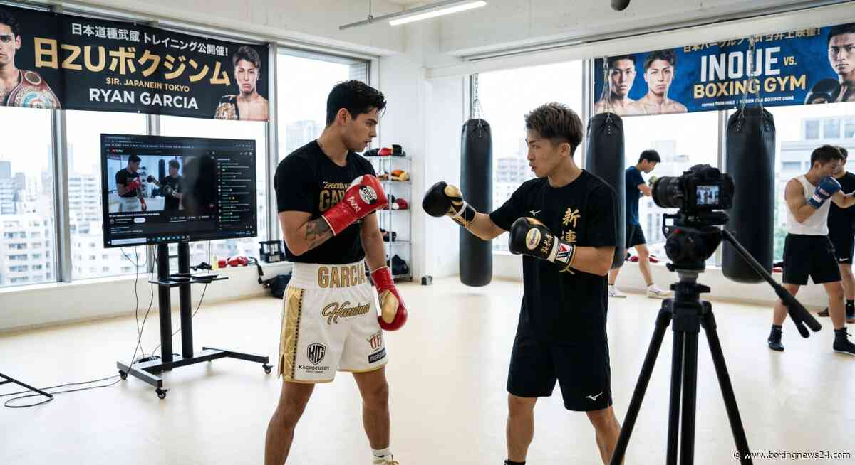 Ryan Garcia Wants To Train With Naoya Inoue In Tokyo And Stream It