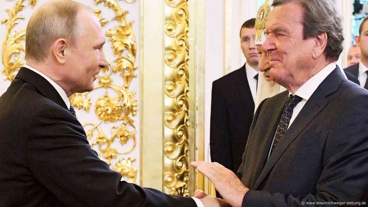Treffen zwischen Putin und Ex-Kanzler Schröder: „Ja, es war ein gutes Gespräch“