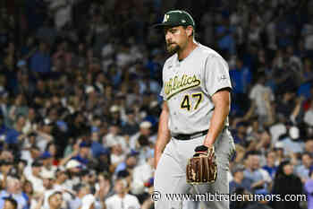 Athletics Designate Joel Kuhnel For Assignment