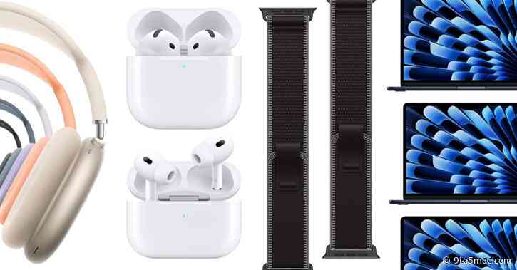 Deals: AirPods Pro 3, AirPods Max 2, Apple Watch from $219, black Trail Loop, MacBook Air, more