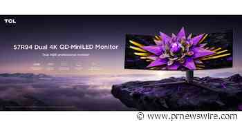 TCL stellt erweitertes Monitorportfolio in Europa vor, darunter sein erstes OLED+-Vorzeigemodell