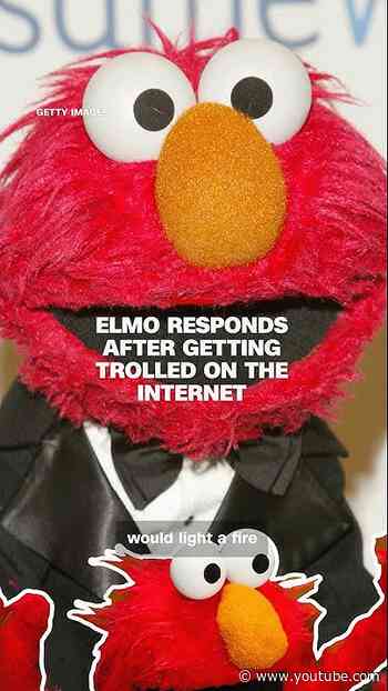 Elmo responds after getting trolled on the internet