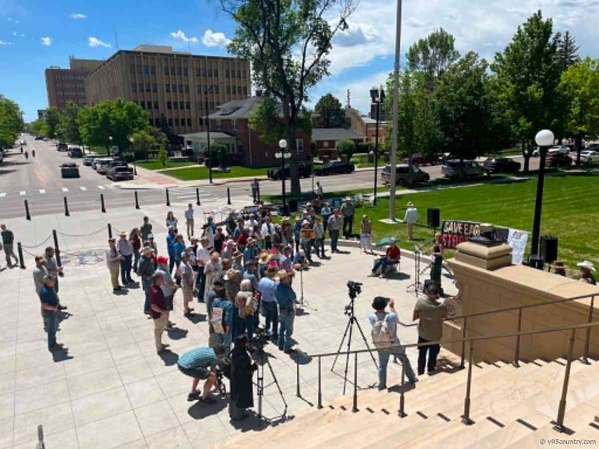 Concerns About Wyoming Wind Farms Aired At Capitol Rally