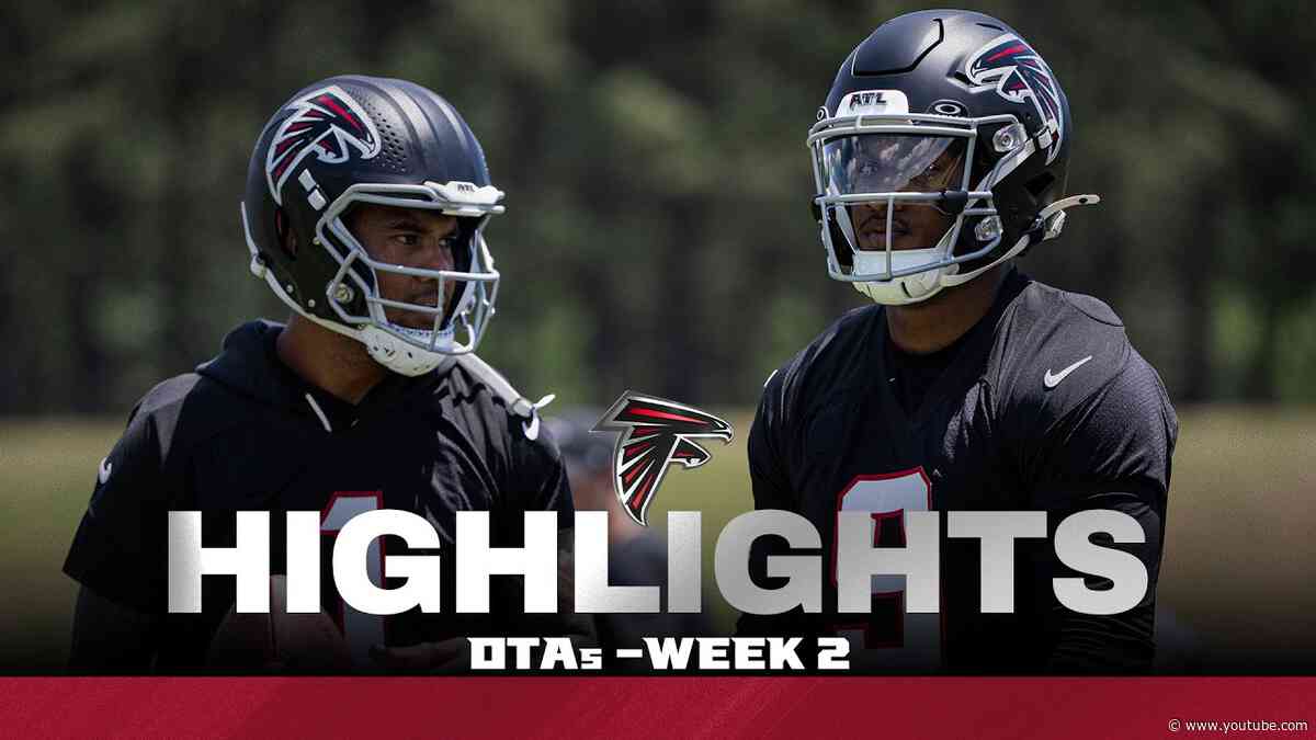 Highlights: Falcons suit up for Week 2 of OTAs | Atlanta Falcons | NFL