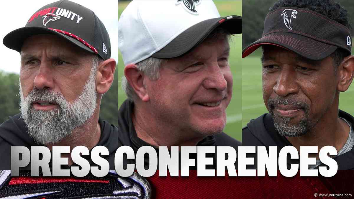 Jeff Ulbrich, Bill Callahan, & Robert Prince talk player development during OTAs | Press Conference