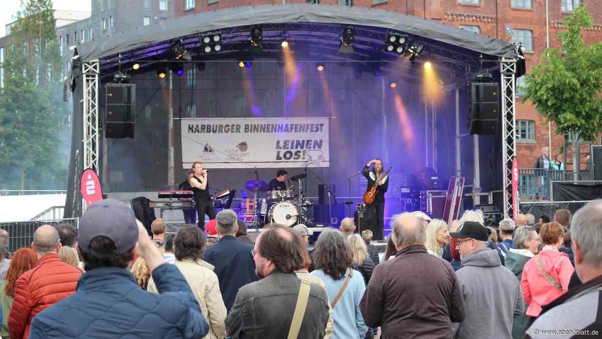 Harburger Binnenhafenfest: Entspannter Auftakt in der Abendsonne